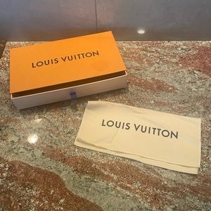 Louis Vuitton Wallet Box and Dust Bag